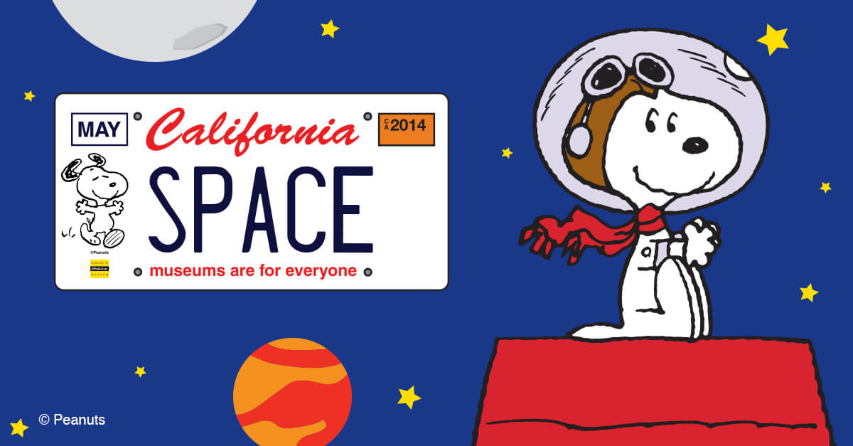 snoopy license plate graphic