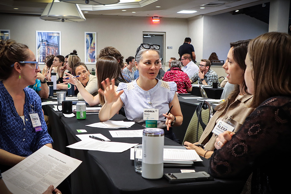 group of people networking