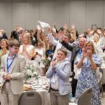 la dealer of the year audience cheering