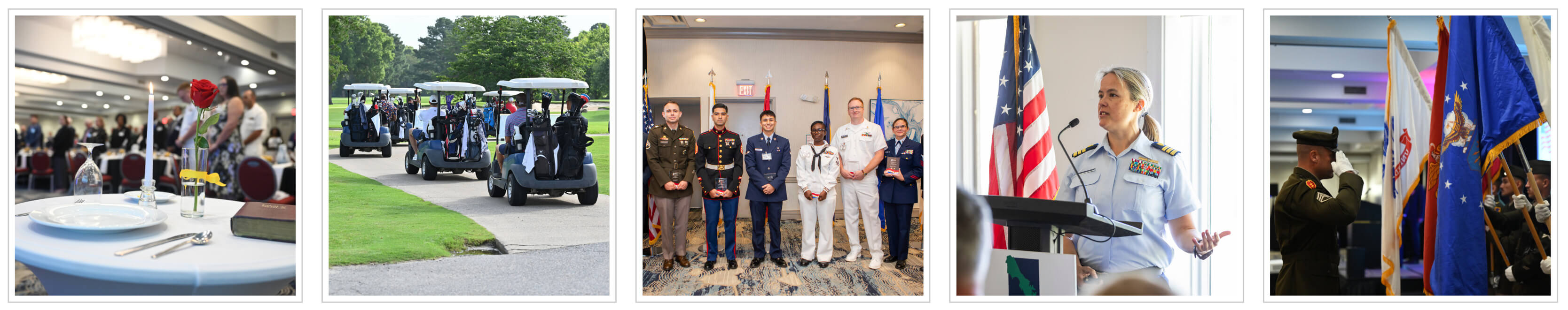 colage of military personnel