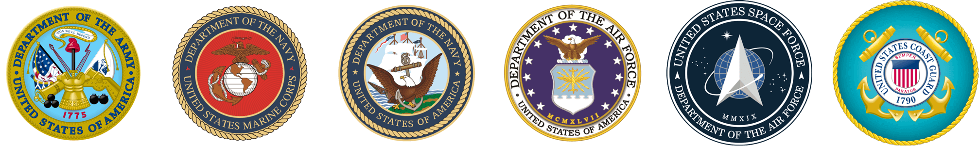 military branch seals