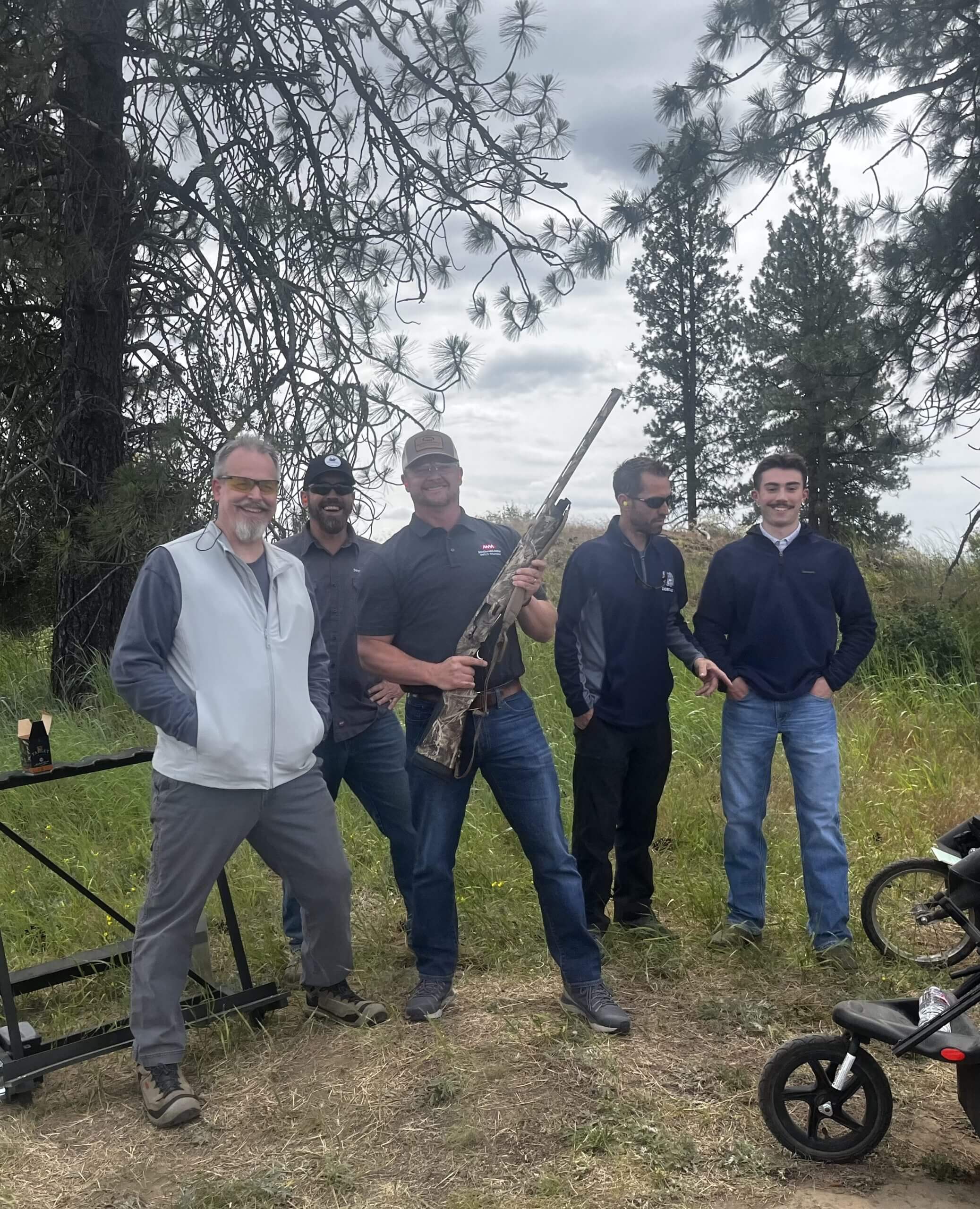 Clay-shoot-team