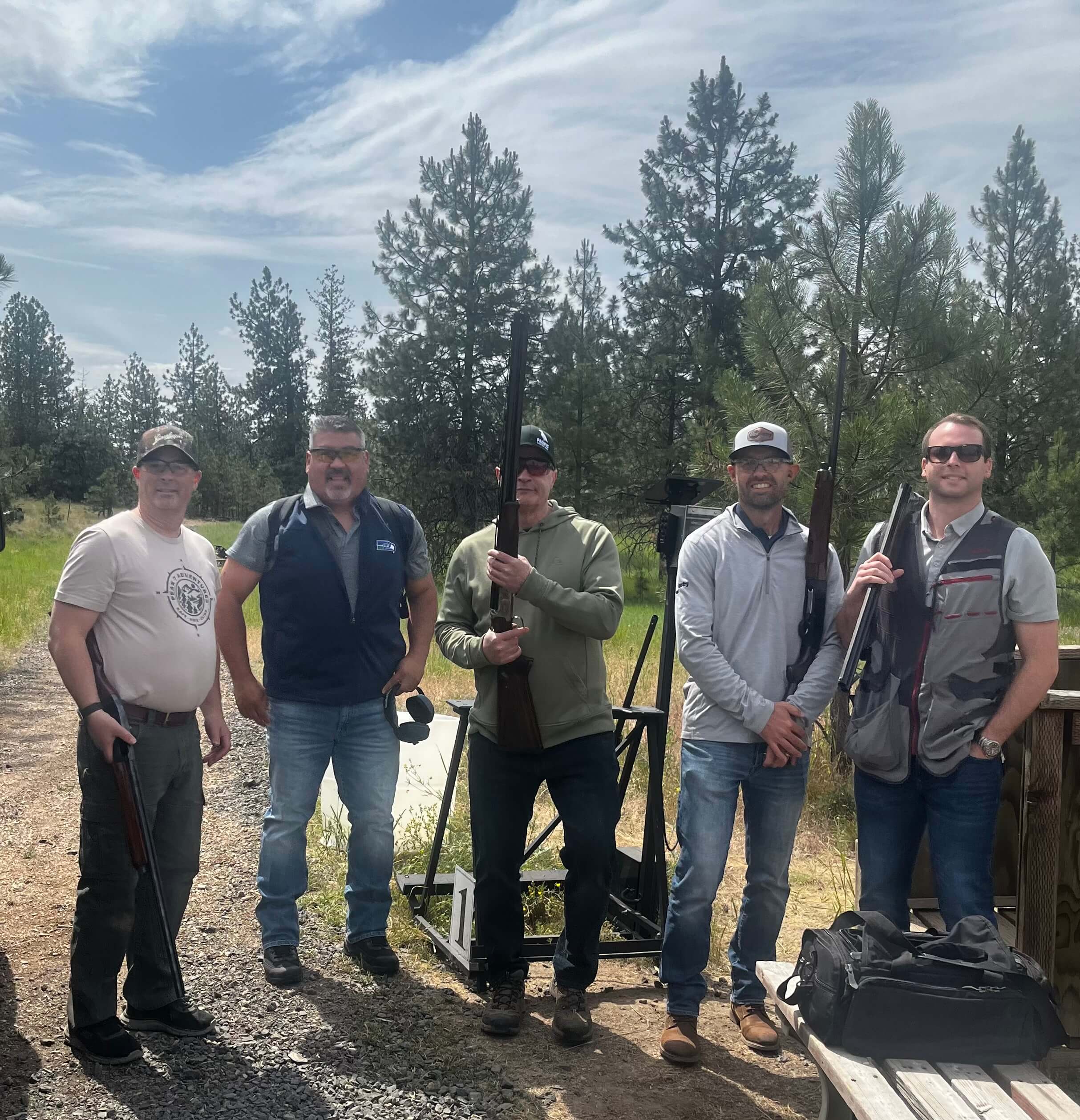 Clay-shoot-team