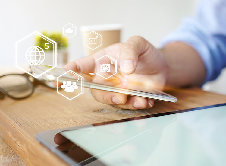 modern technology graphic