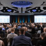 Audience viewing the stage