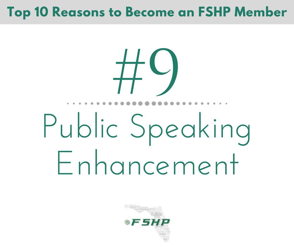Top 10 Reasons to Become an FSHP Member Graphic