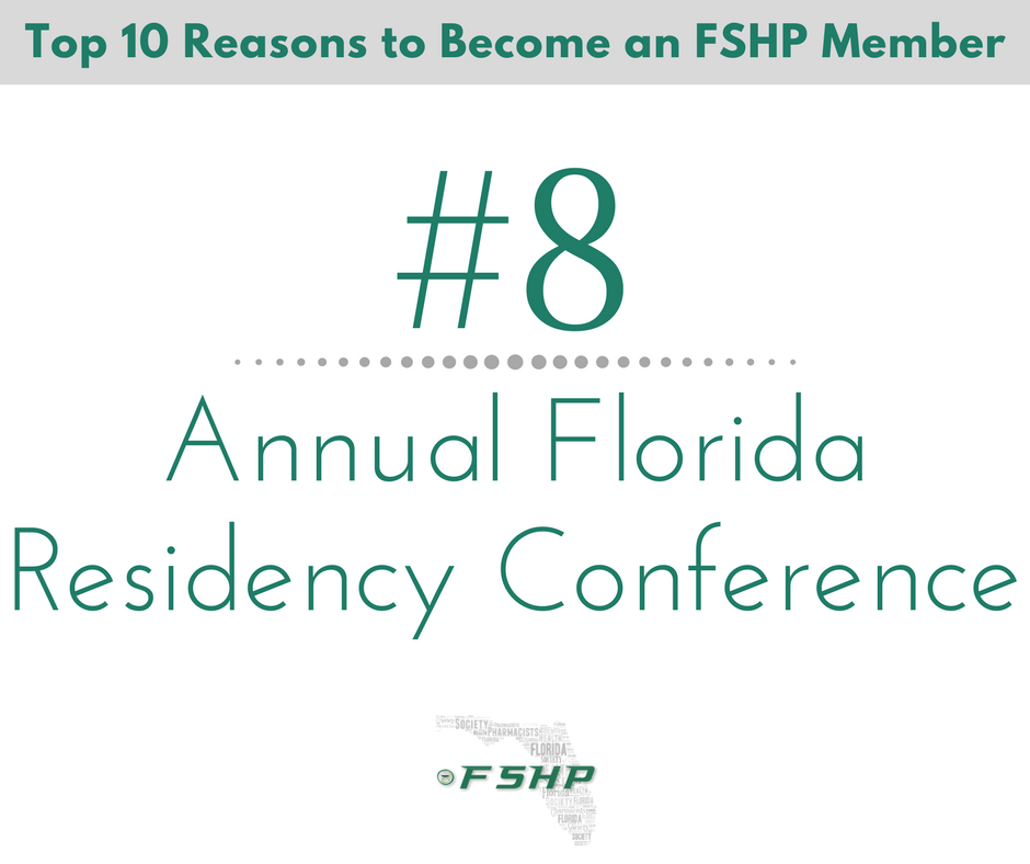 Top 10 Reasons to Become an FSHP Member Graphic