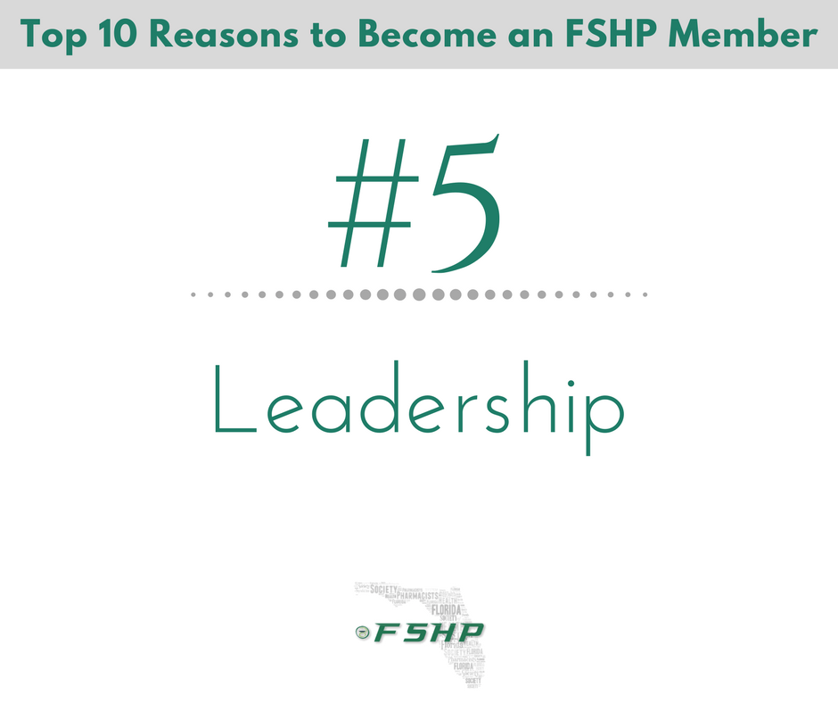 Top 10 Reasons to Become an FSHP Member Graphic