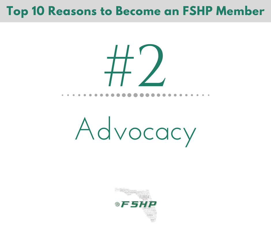 Top 10 Reasons to Become an FSHP Member Graphic
