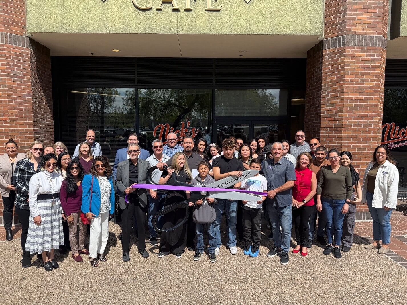 Ribbon cutting