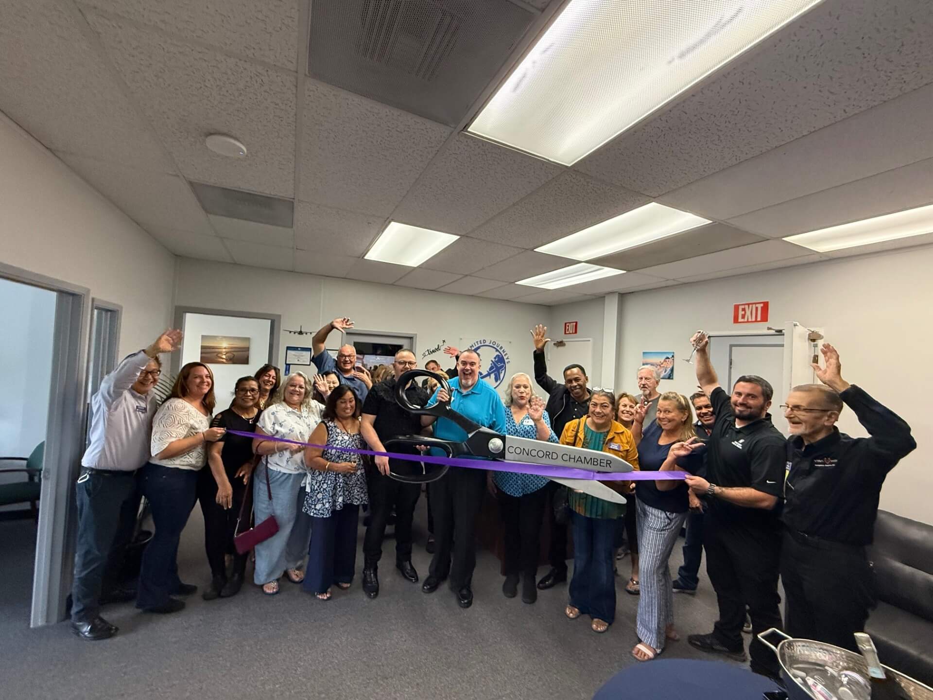 Ribbon cutting