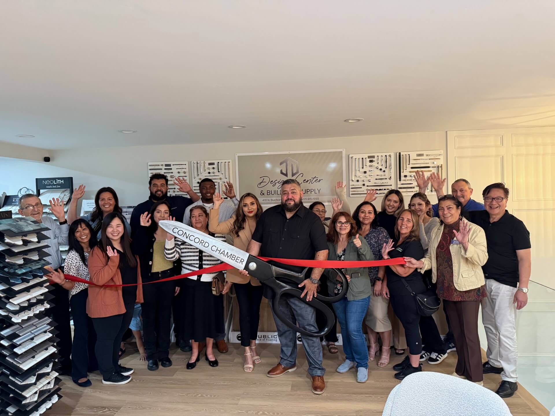 Ribbon cutting