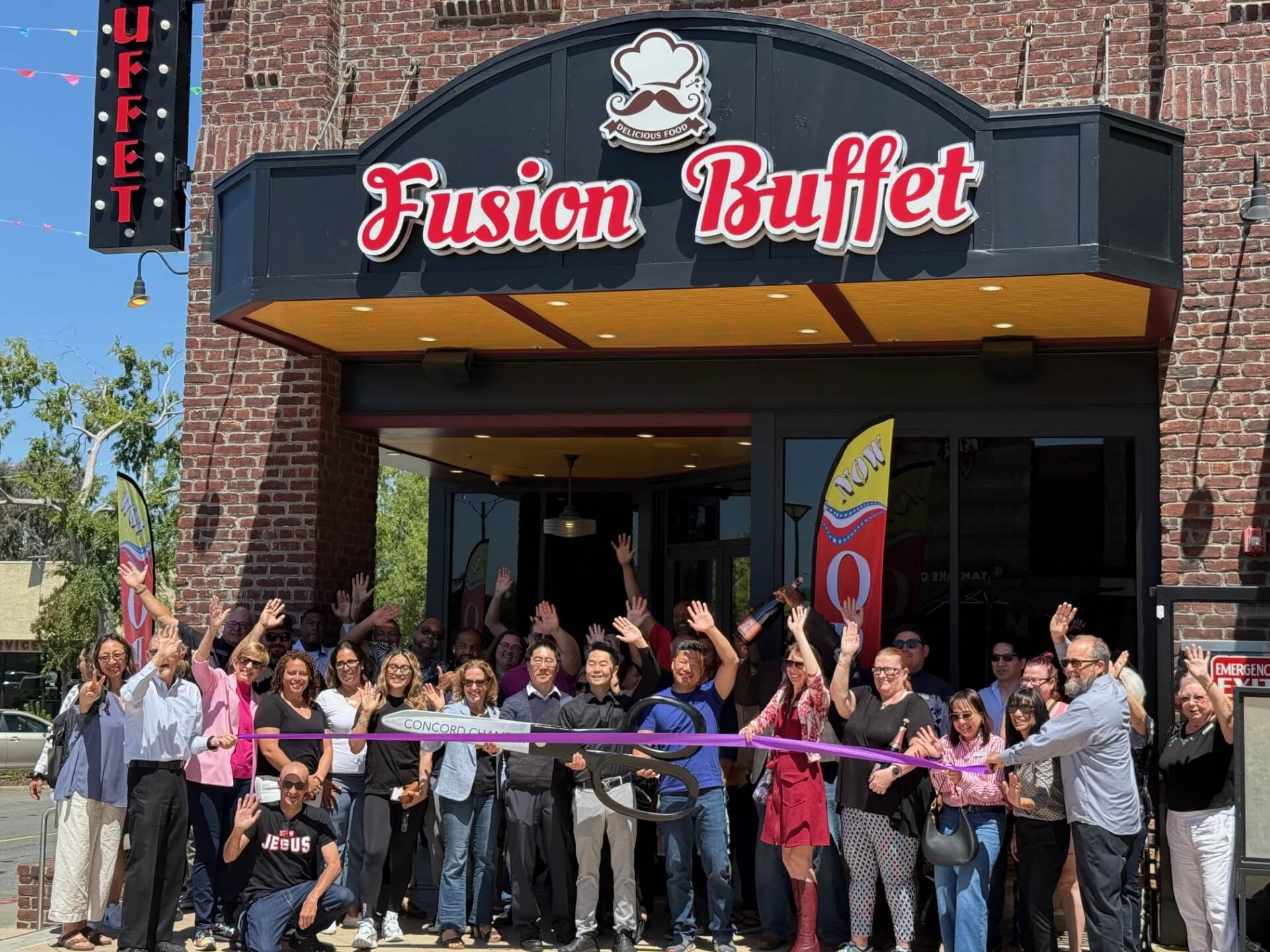 Ribbon cutting