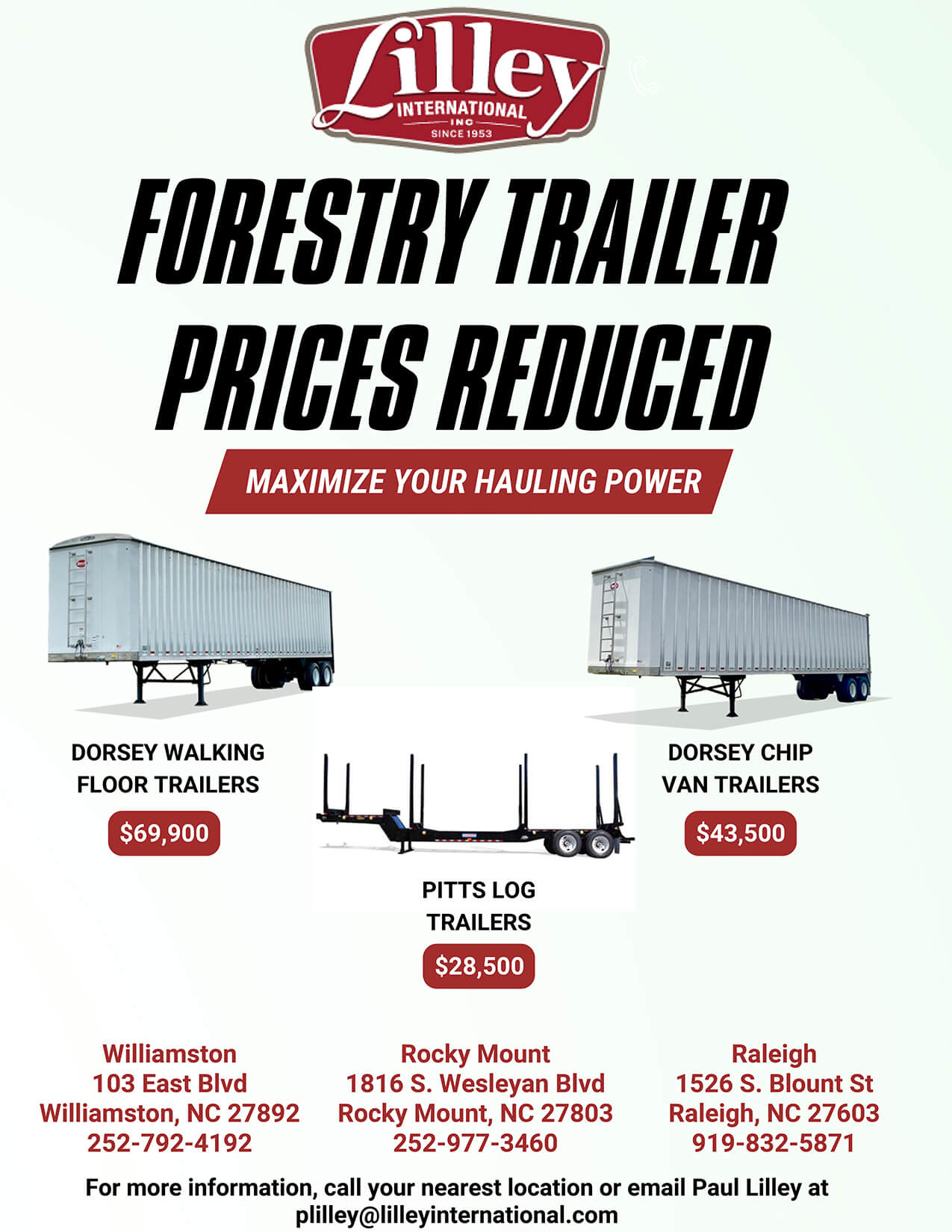 Lilley International Ad