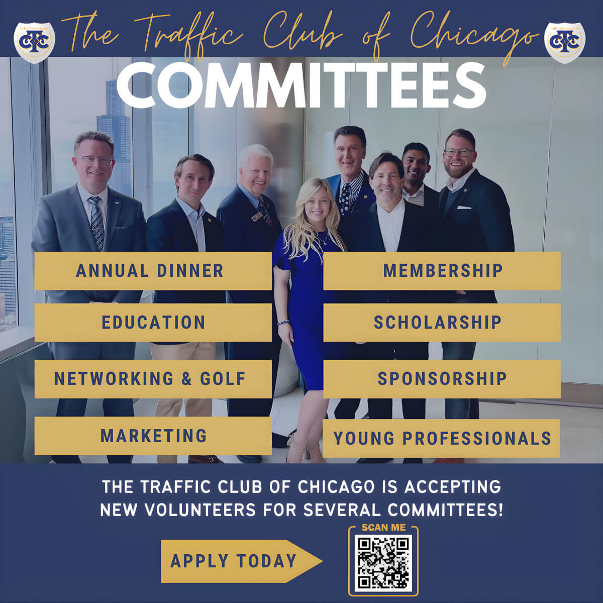 Traffic Club of Chicago Committees - Join Us!