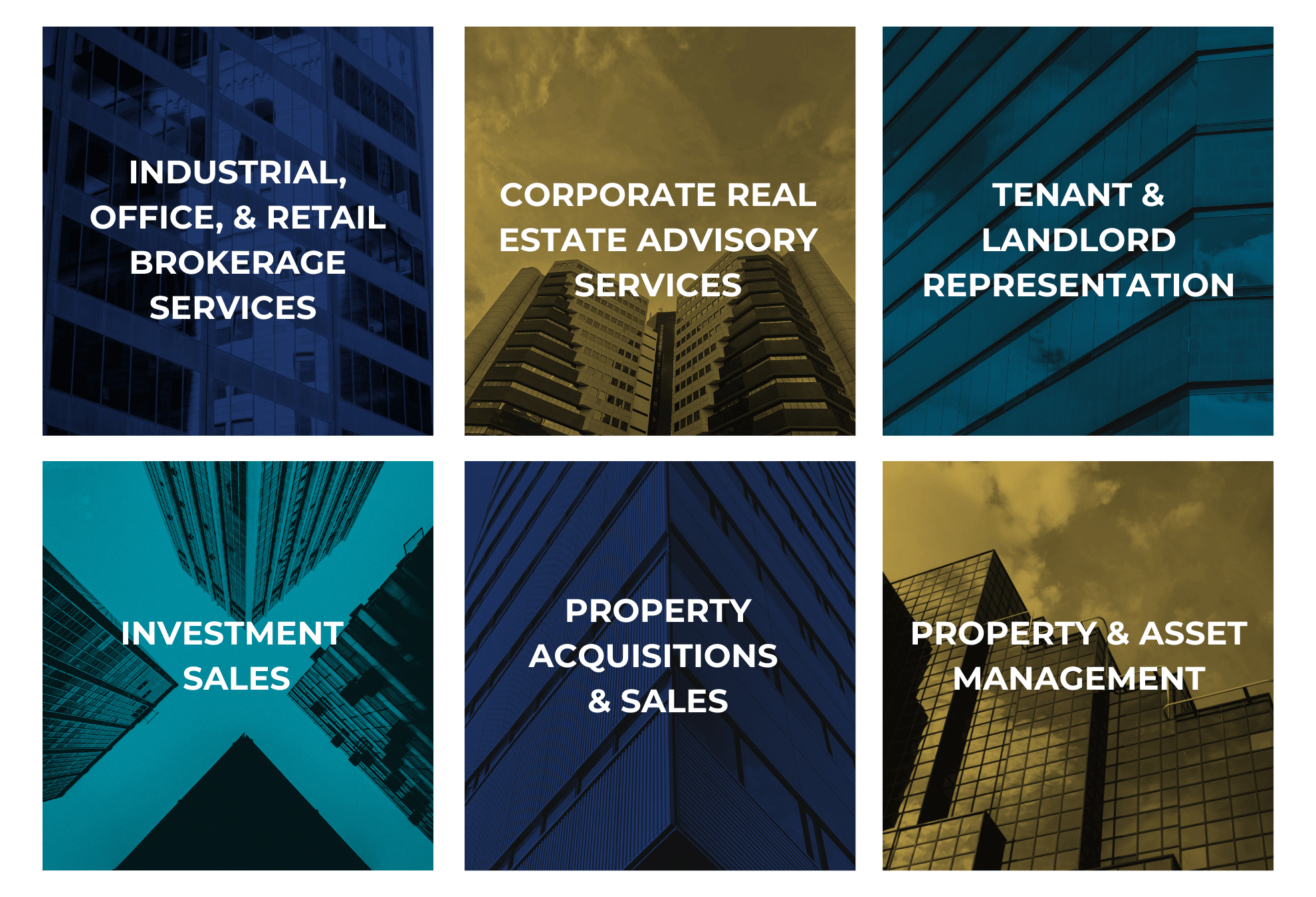 List of services we provide