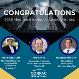2026 CORFAC member excellence award winners