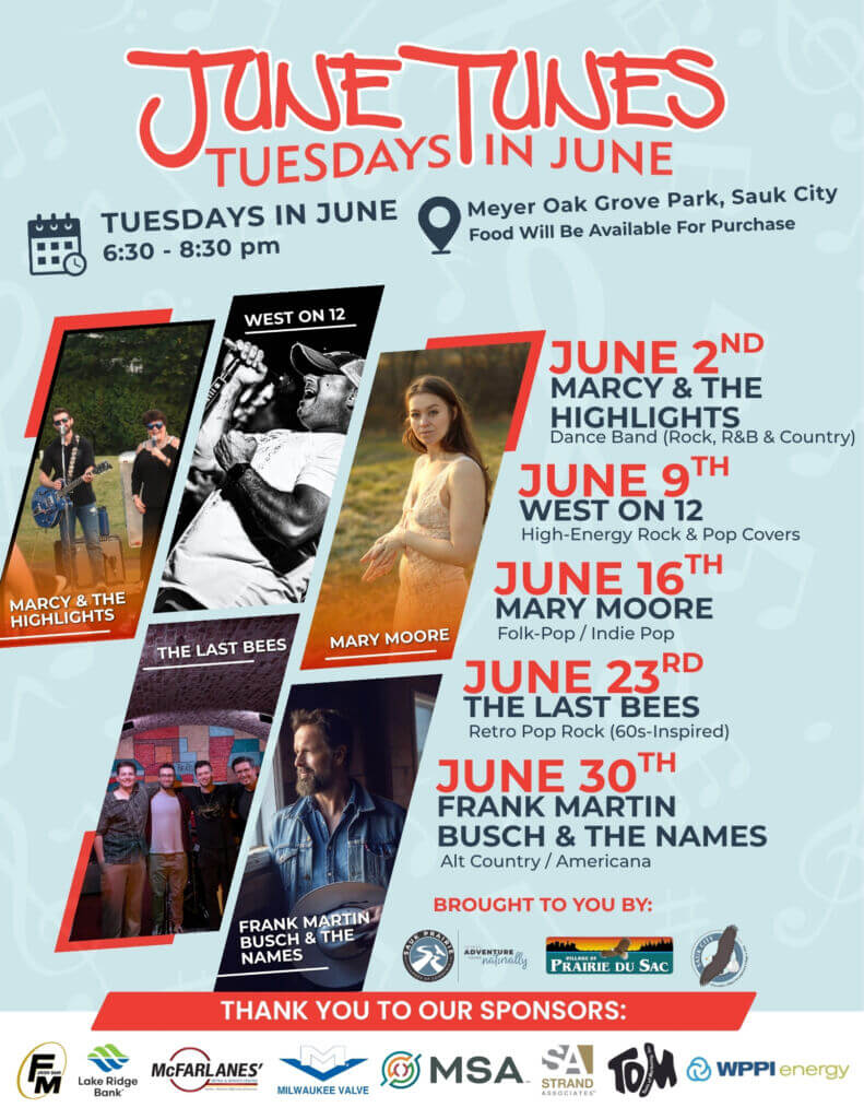 June Tunes Poster
