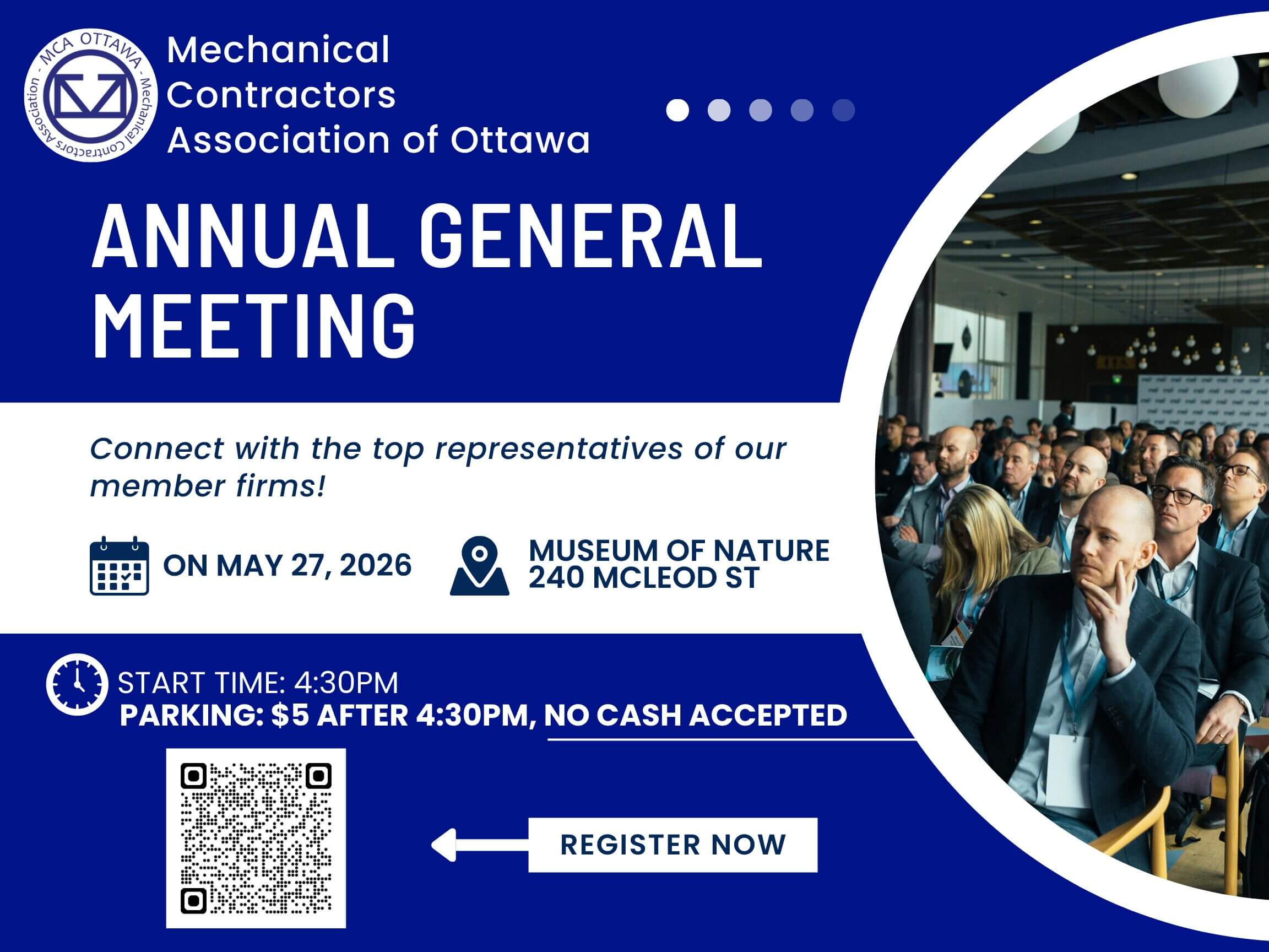 2026 AGM registration poster