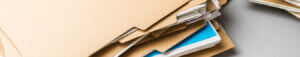 stack of file folders