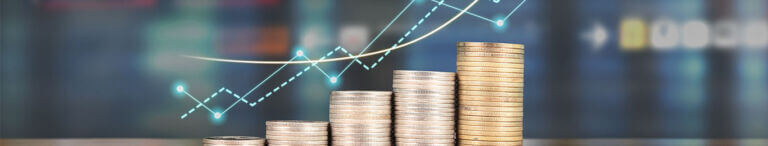 money graph trending up