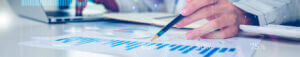 reviewing data charts
