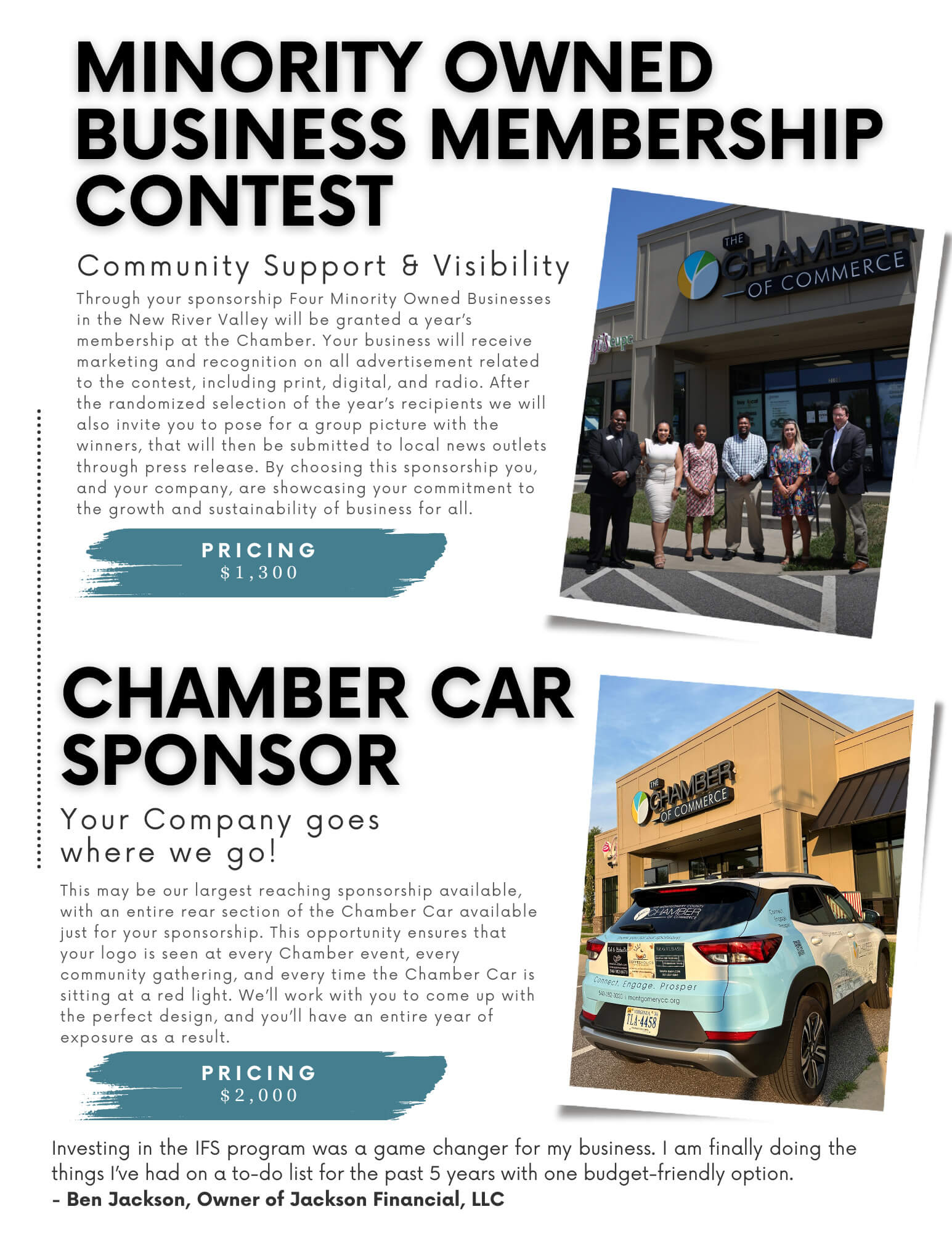 Chamber Car &amp; Minority Business Contest