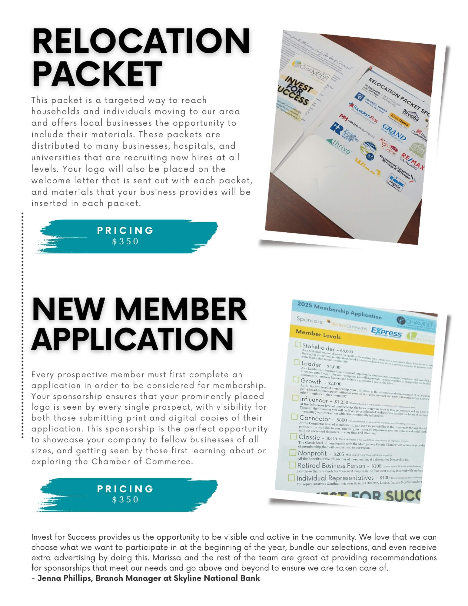 Relocation Packet, New Member