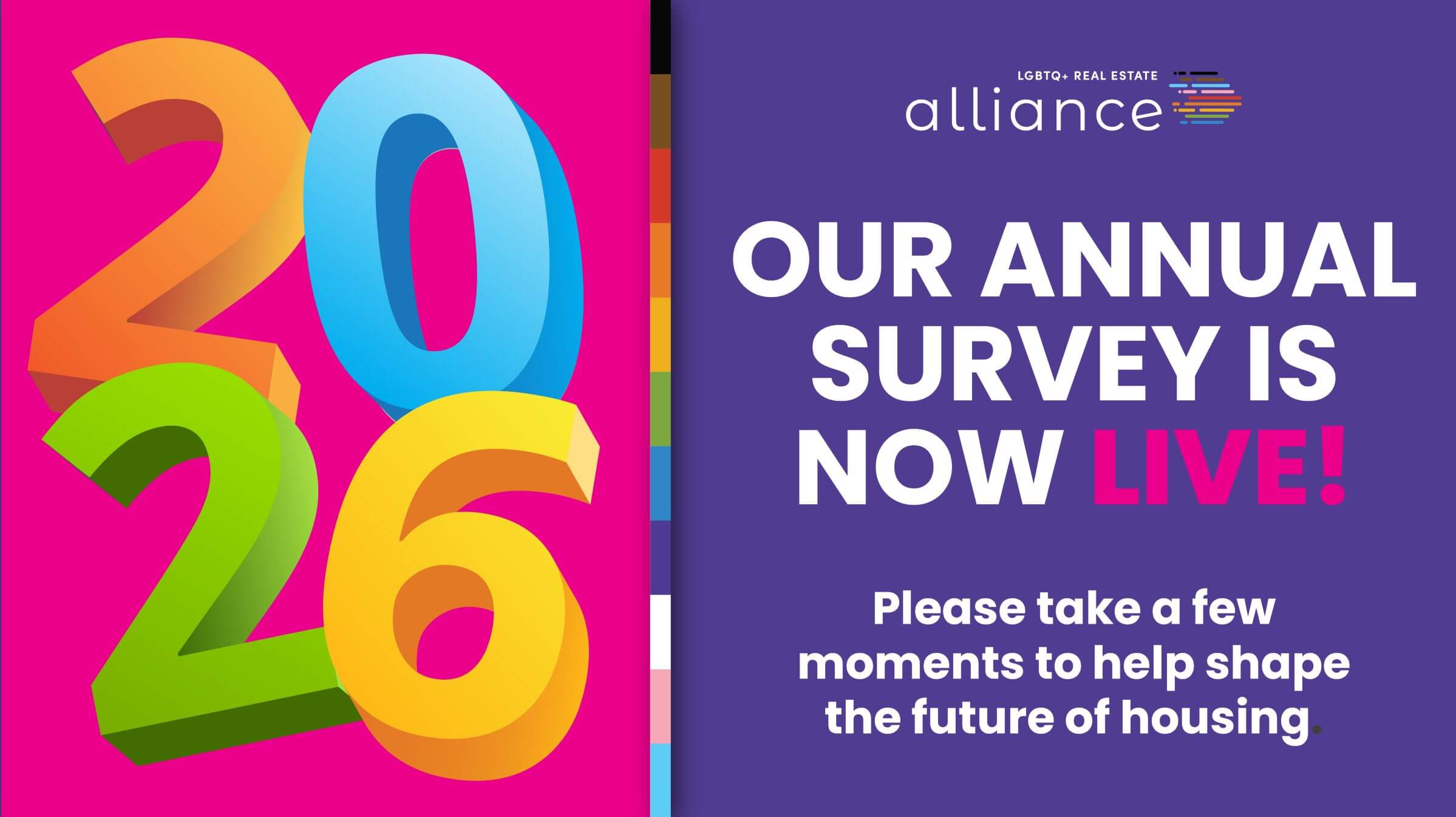 Take the 2026 LGBTQ+ Alliance Member Survey
