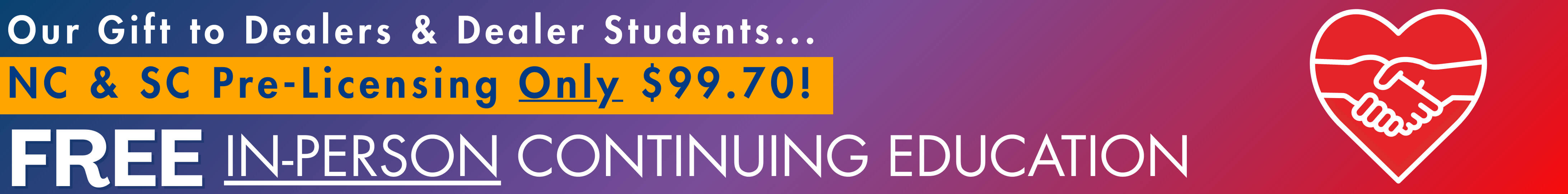 Our Gift to Dealers &amp; Dealer Students... (2184 x 270 px) (4368 x 540 px)