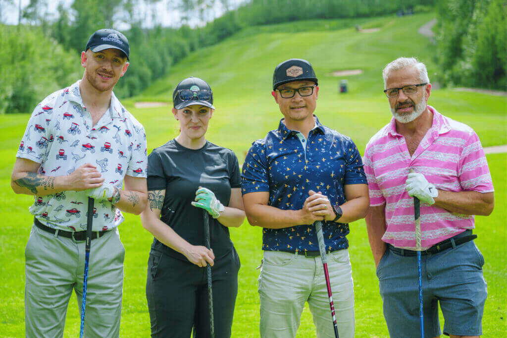 golf group photo
