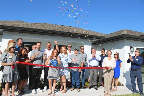 ribbon cutting event