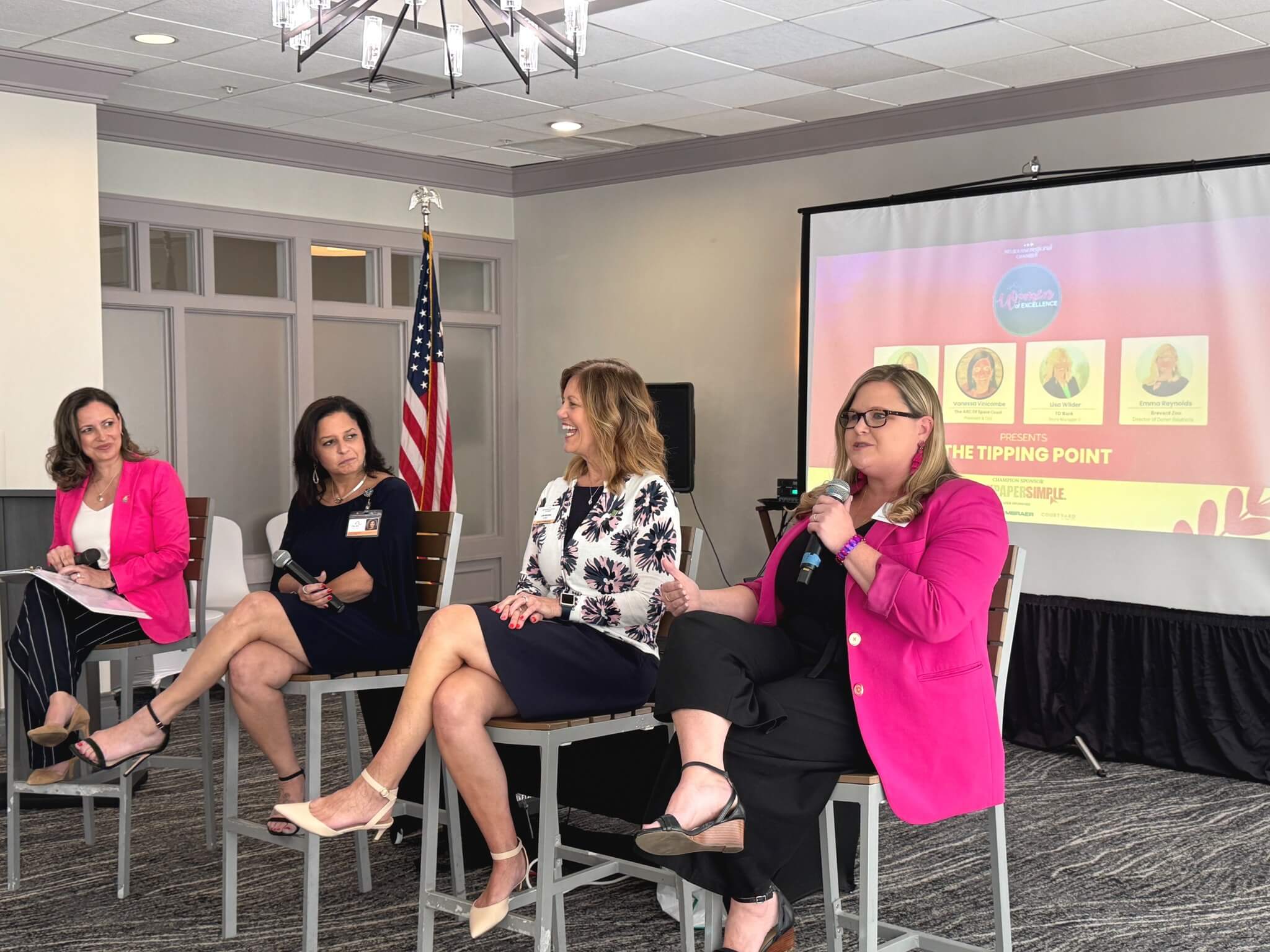 people seated in panel