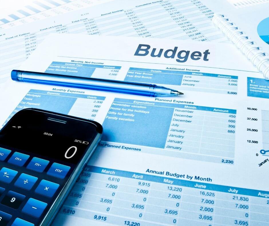 budget finanace graphic