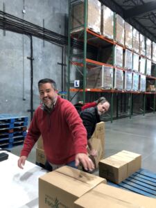 Williamsburg REALTORS® volunteer at Peninsula Virginia Foodbank