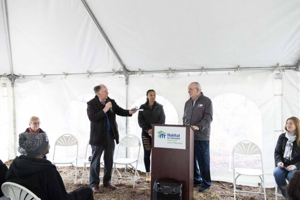 Robinson House Groundbreaking Ceremony