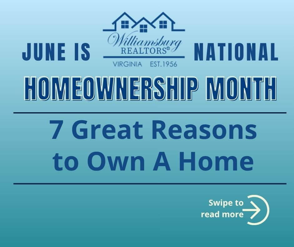 7 Great Reasons to Own A Home