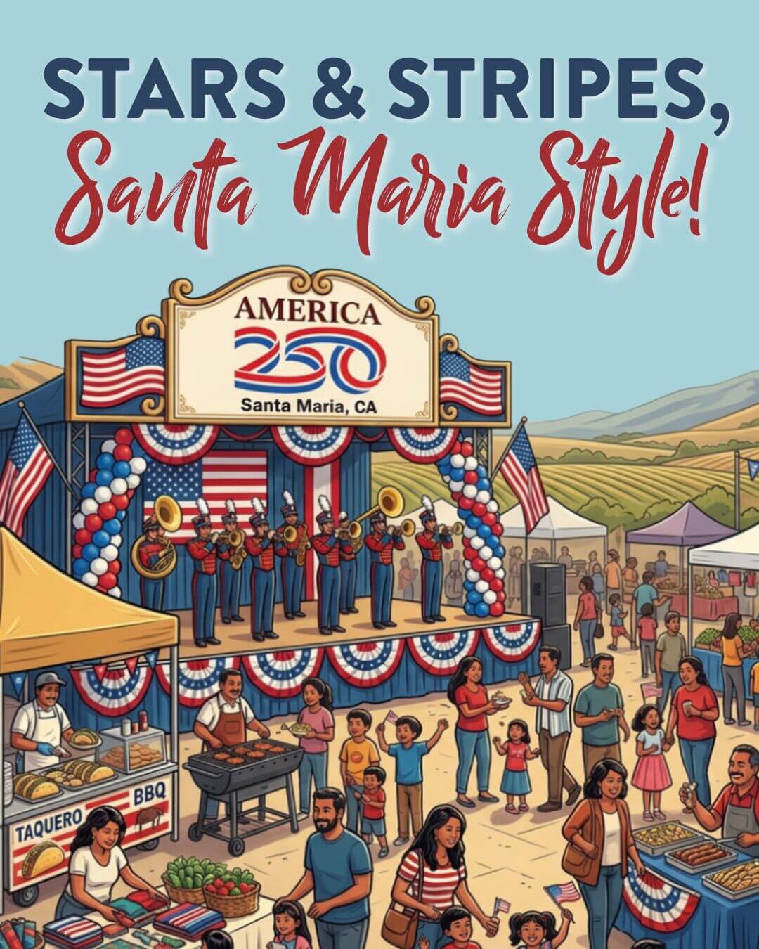 America 250 Graphics