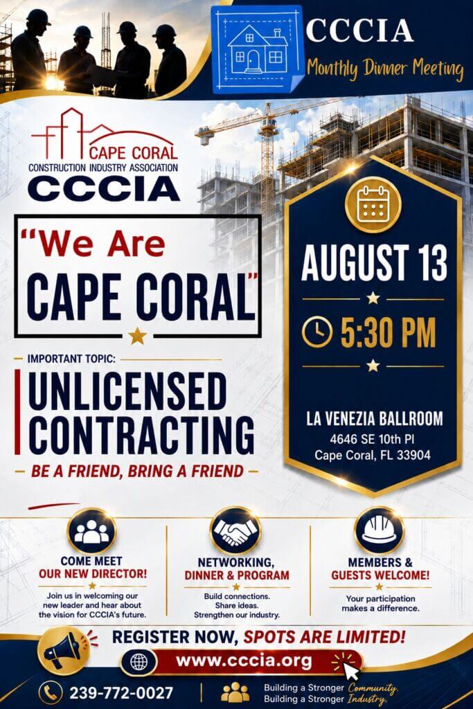 August meeting Thursday 13th at the Palmetto Pines Country Club 