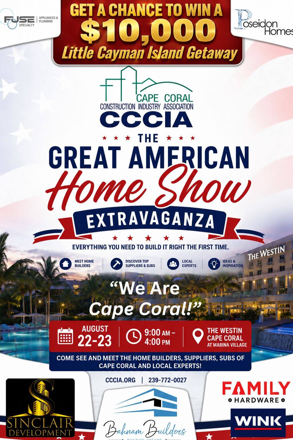 Home Show flyer w give away