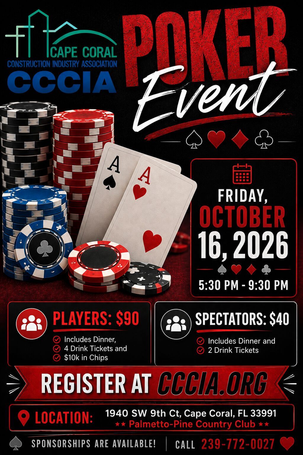 Poker Event Flyer