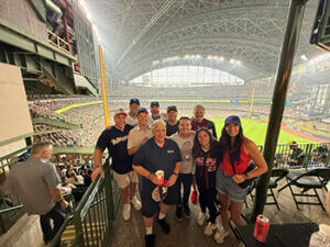 Brewers Vs. Cubs baseball