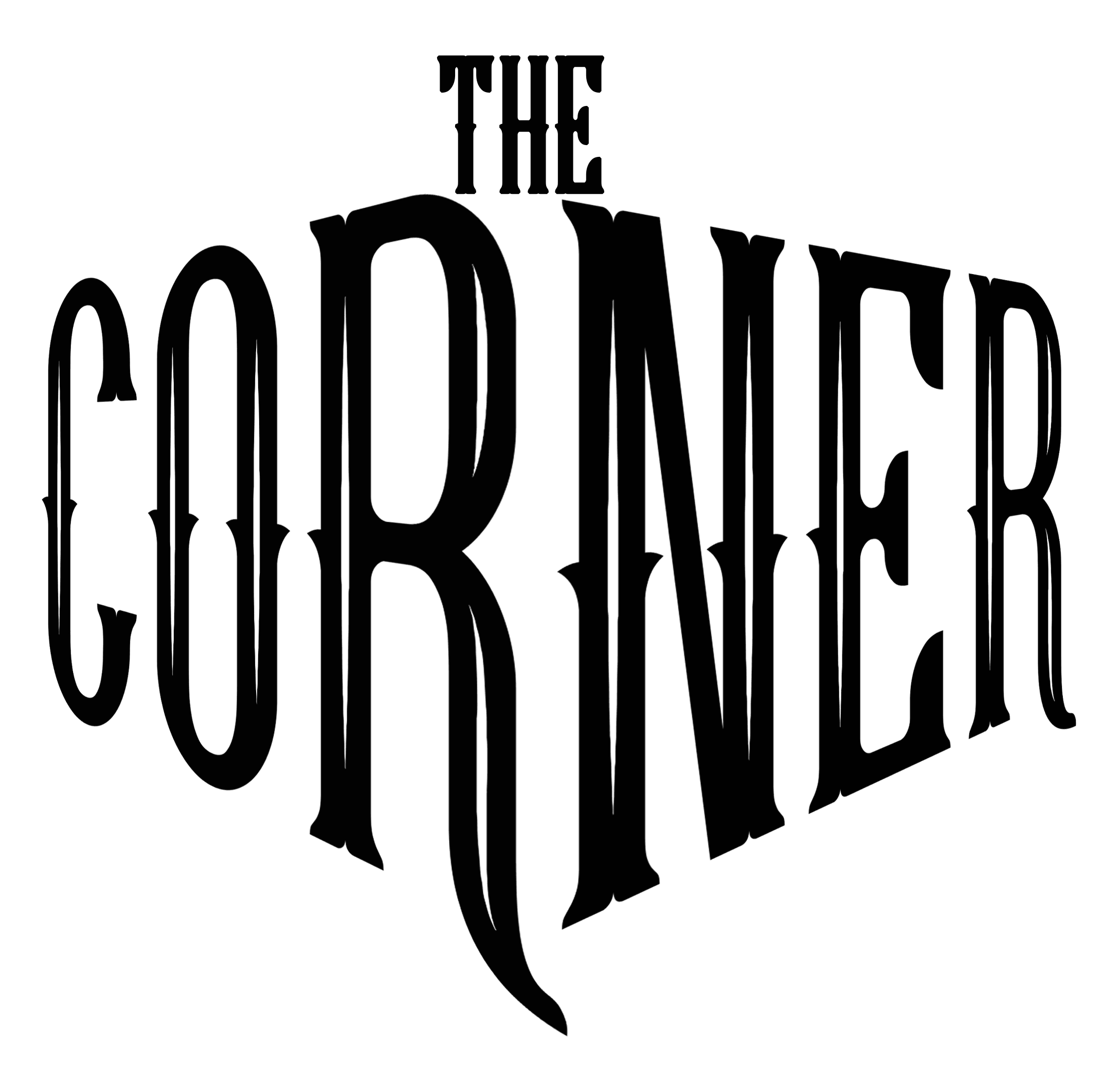 The Corner Logo - Black No Background
