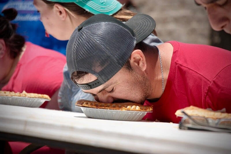 pie eating contest