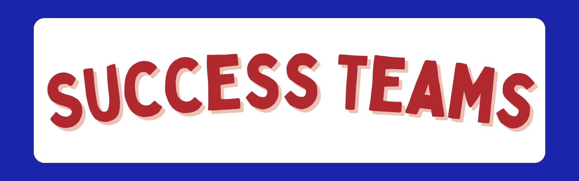 Success Teams Newsletter Header Image