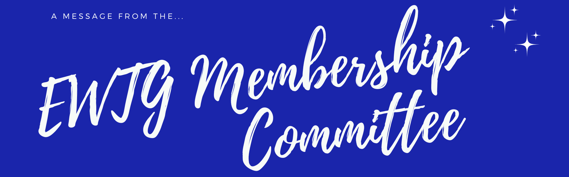 Membership Committee Newsletter Header