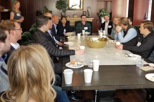 new member breakfast event