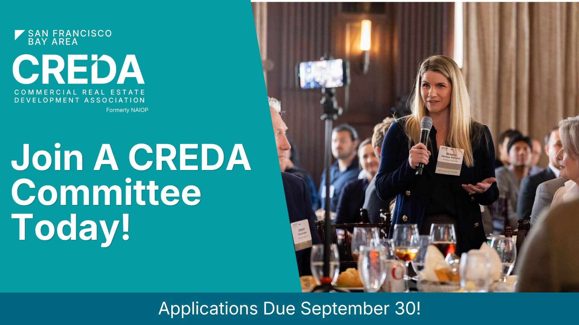 Committee Application Period Banner