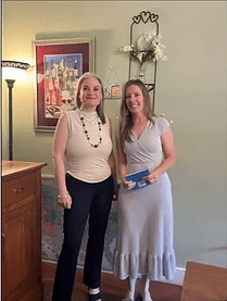 Michelle Ruff, Board Member and Nikki Orsak, Board Member