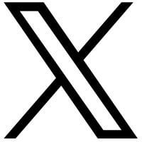 X Social Media Icon